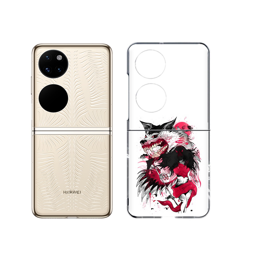 

Чехол MyPads Tocco для Huawei P50 красная шапочка (PT225999.71.410), Прозрачный, Tocco