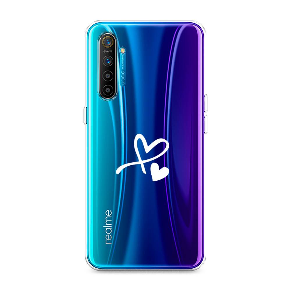 

Чехол Awog на Realme XT "Сердечко минимализм", Разноцветный, 251450-6