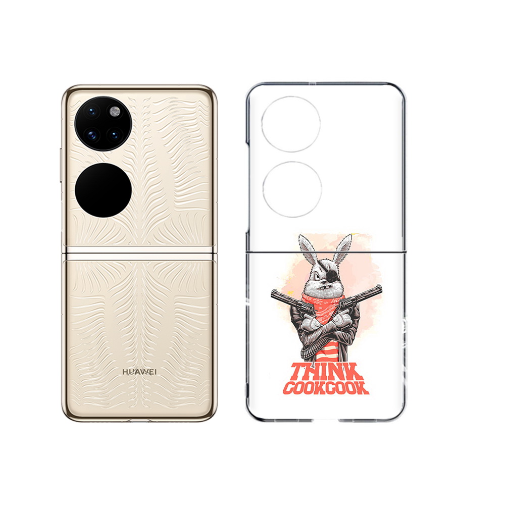 

Чехол MyPads Tocco для Huawei P50 кролик пират (PT225999.71.419), Прозрачный, Tocco