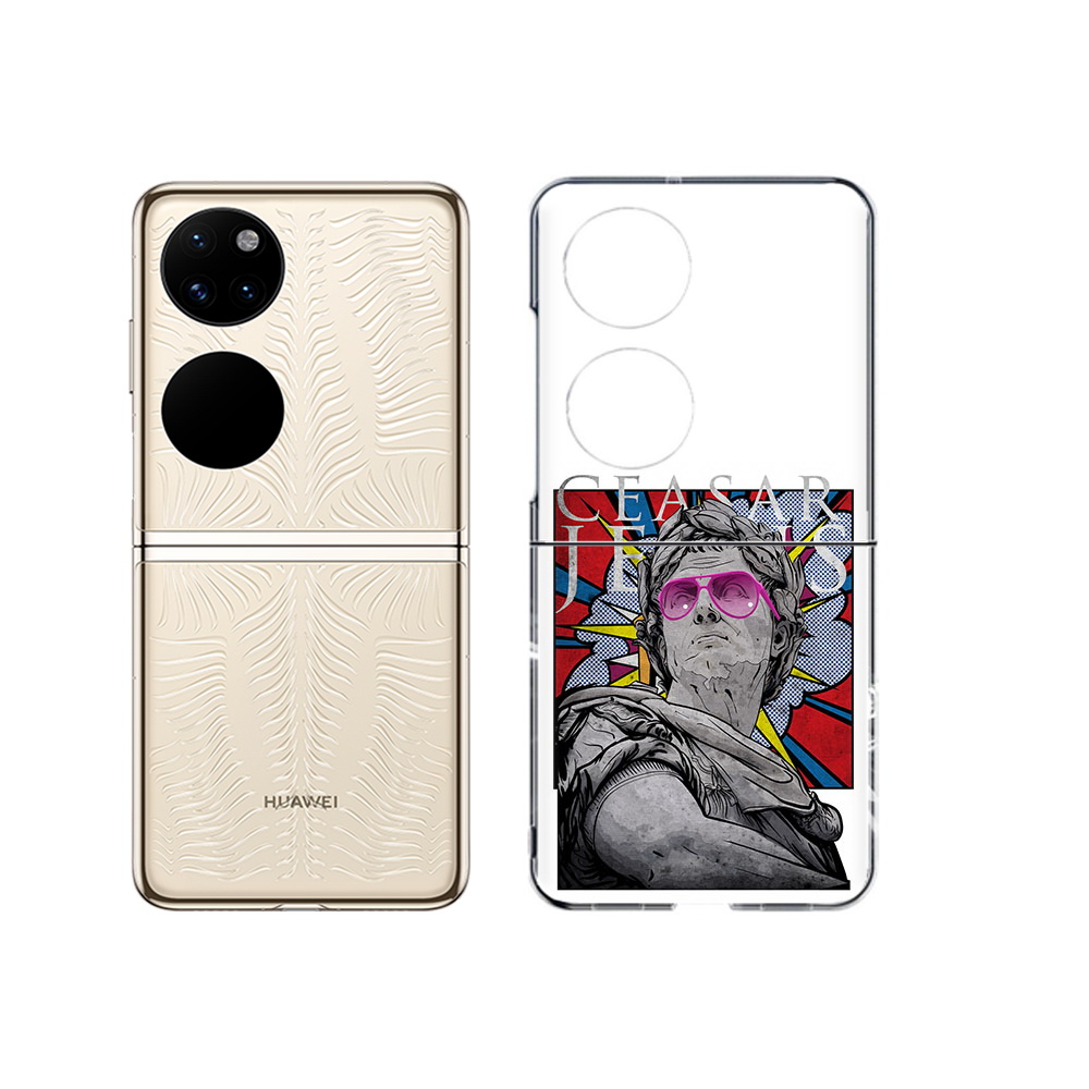 

Чехол MyPads Tocco для Huawei P50 крутая статуя свободы (PT225999.71.423), Прозрачный, Tocco