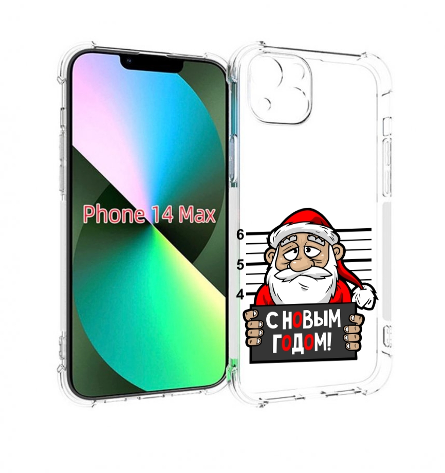 

Чехол MyPads ДМ с новым годом заключенный для iPhone 14 Plus (6.7), Прозрачный, Tocco