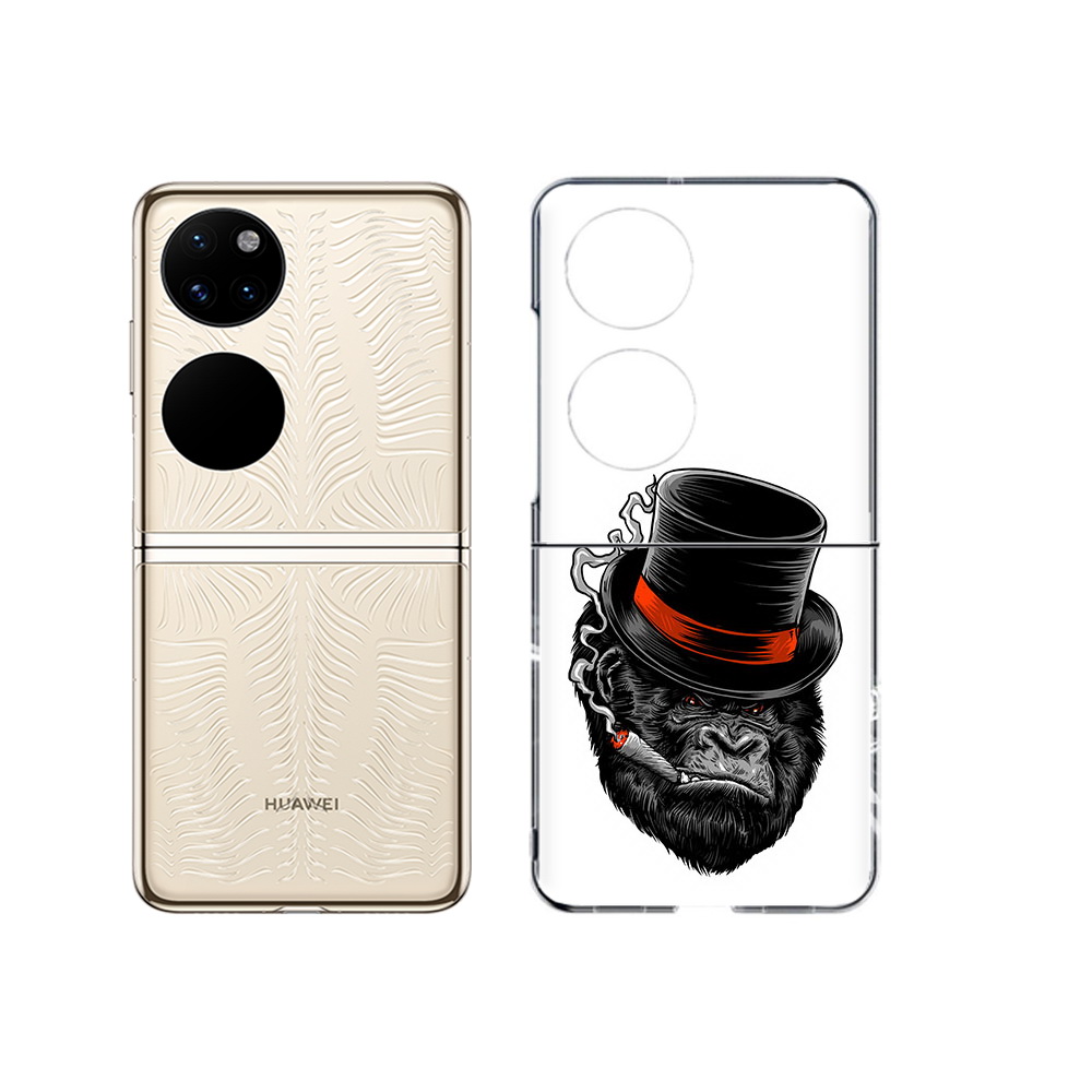 

Чехол MyPads Tocco для Huawei P50 дизайнерская горилла (PT225999.71.431), Прозрачный, Tocco