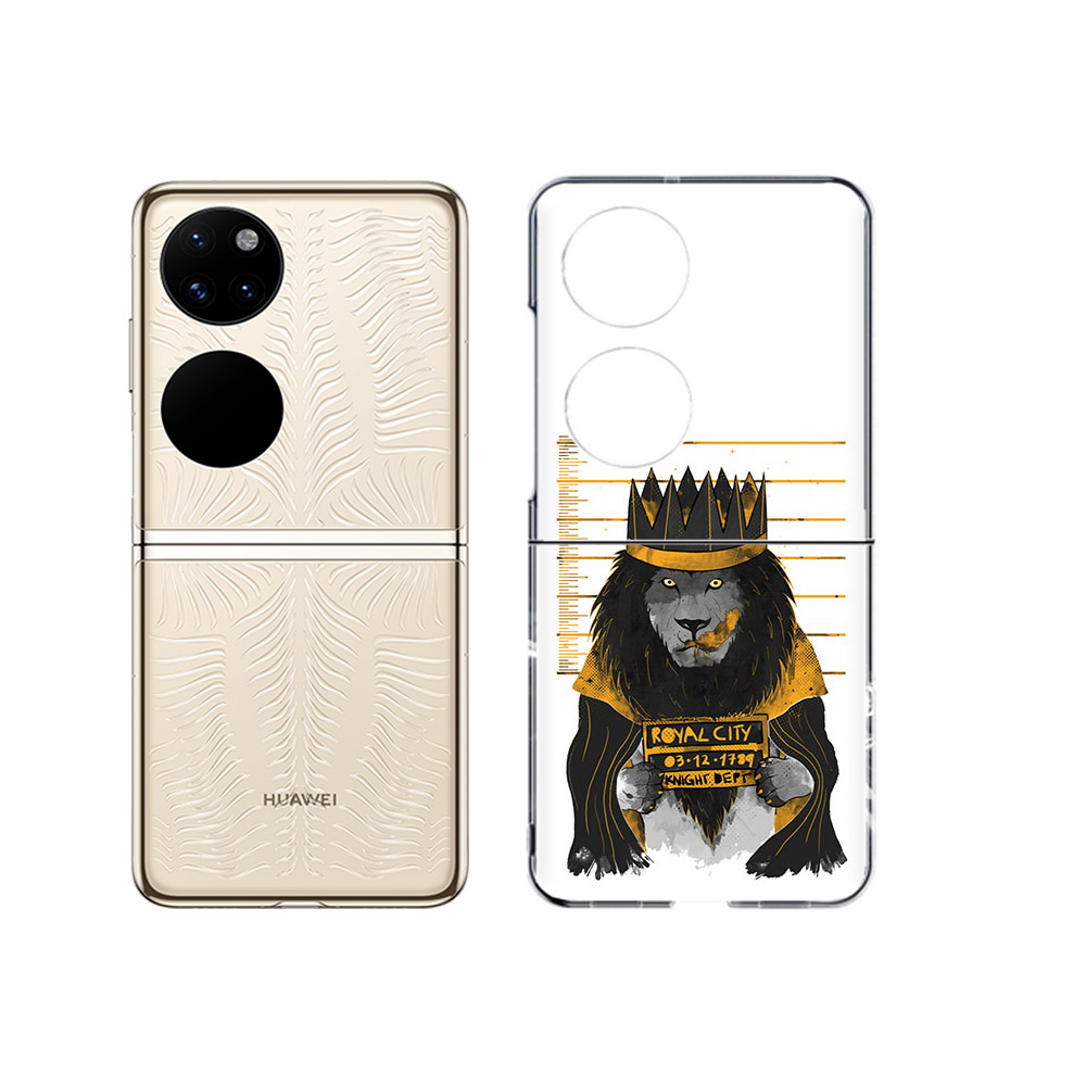 

Чехол MyPads Tocco для Huawei P50 лев в законе (PT225999.71.435), Прозрачный, Tocco