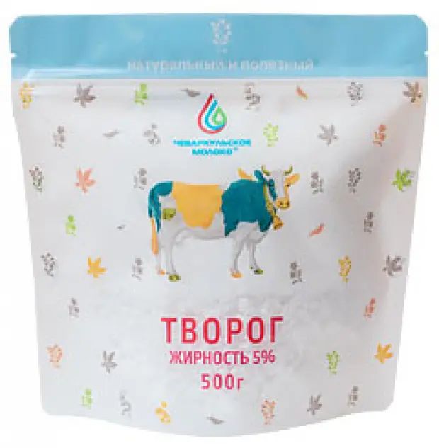 

Творог Чебаркульское молоко 5% 500 г дой-пак