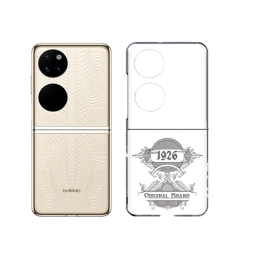 

Чехол MyPads Tocco для Huawei P50 логотип черно белый (PT225999.71.446), Прозрачный, Tocco
