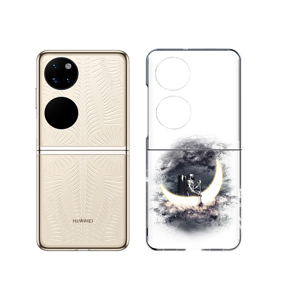 

Чехол MyPads Tocco для Huawei P50 лунный путешественник (PT225999.71.448), Прозрачный, Tocco