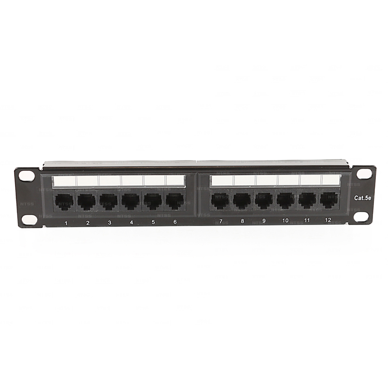

Патч-панель UTP, 10", 12 портов RJ45, cat.5е, 1U, 110 Type, 52779
