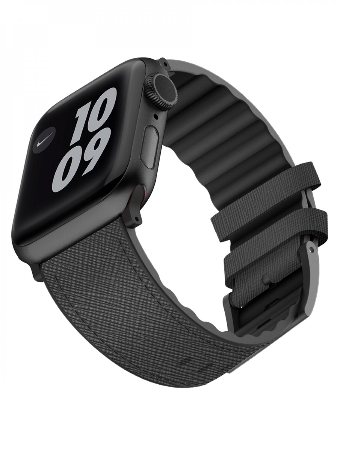 

Ремешок для Apple Watch 42mm/44mm/45mm Viva Madrid Venturx Saffiano Black, Браслет для Apple Watch