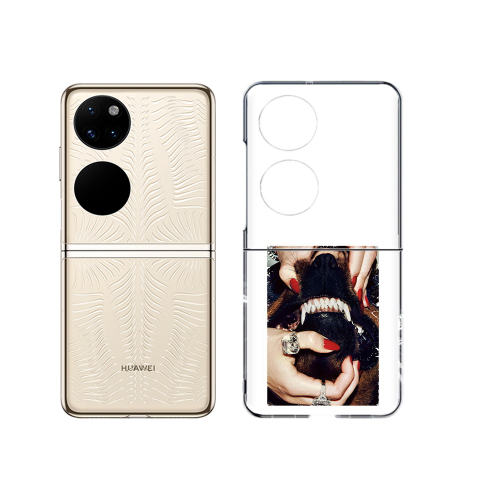 

Чехол MyPads Tocco для Huawei P50 маникюр (PT225999.71.457), Прозрачный, Tocco