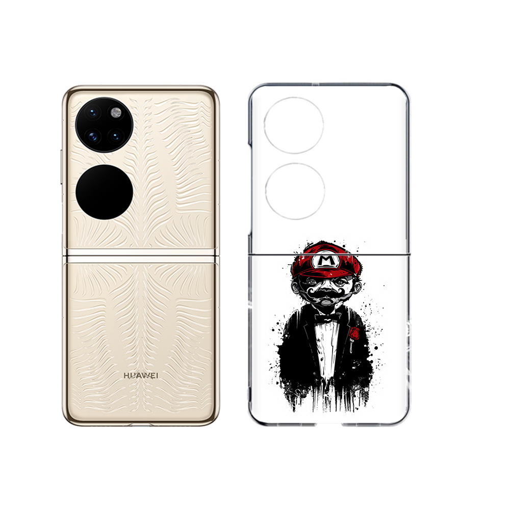 

Чехол MyPads Tocco для Huawei P50 марио (PT225999.71.458), Прозрачный, Tocco