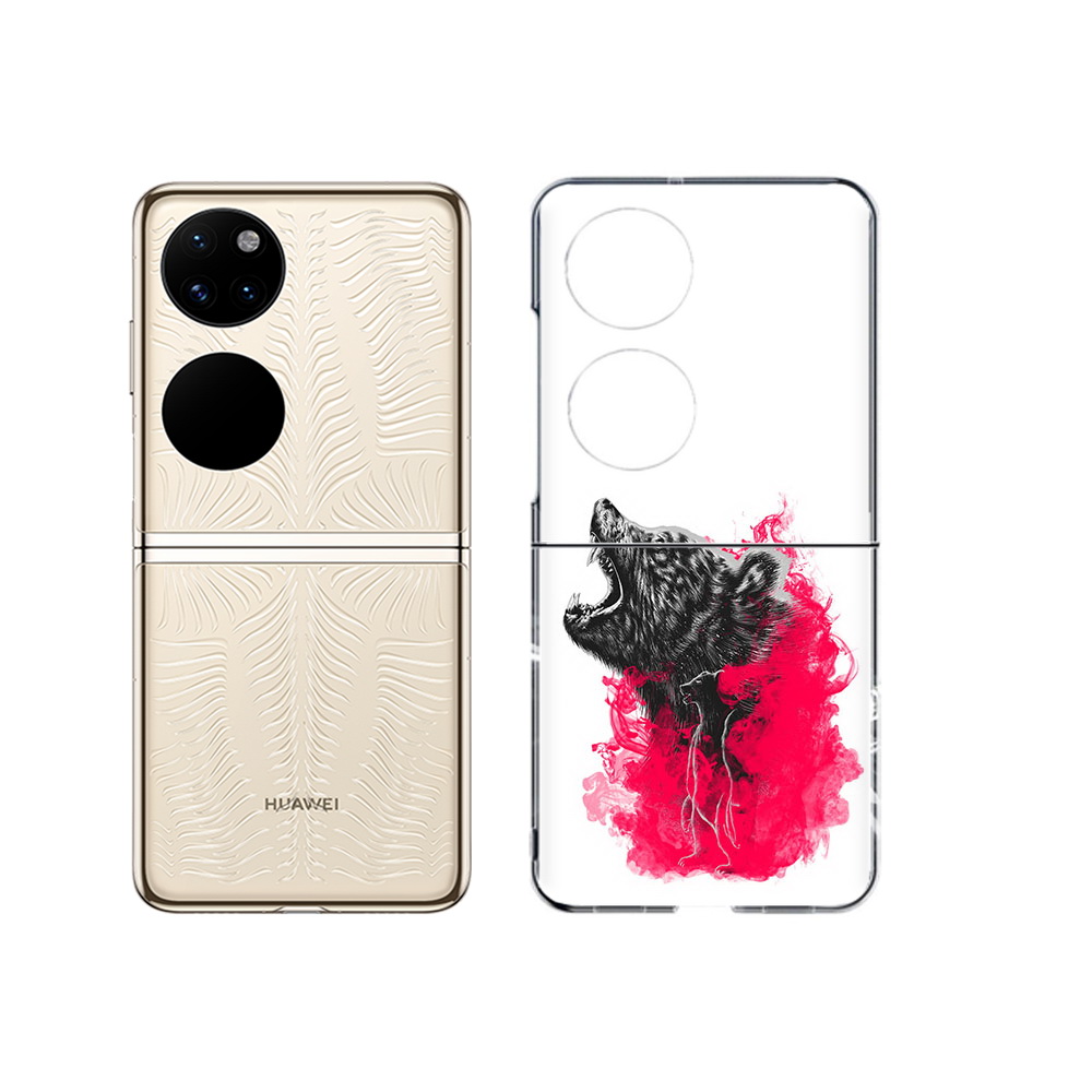 

Чехол MyPads Tocco для Huawei P50 медведь в дымке (PT225999.71.463), Прозрачный, Tocco