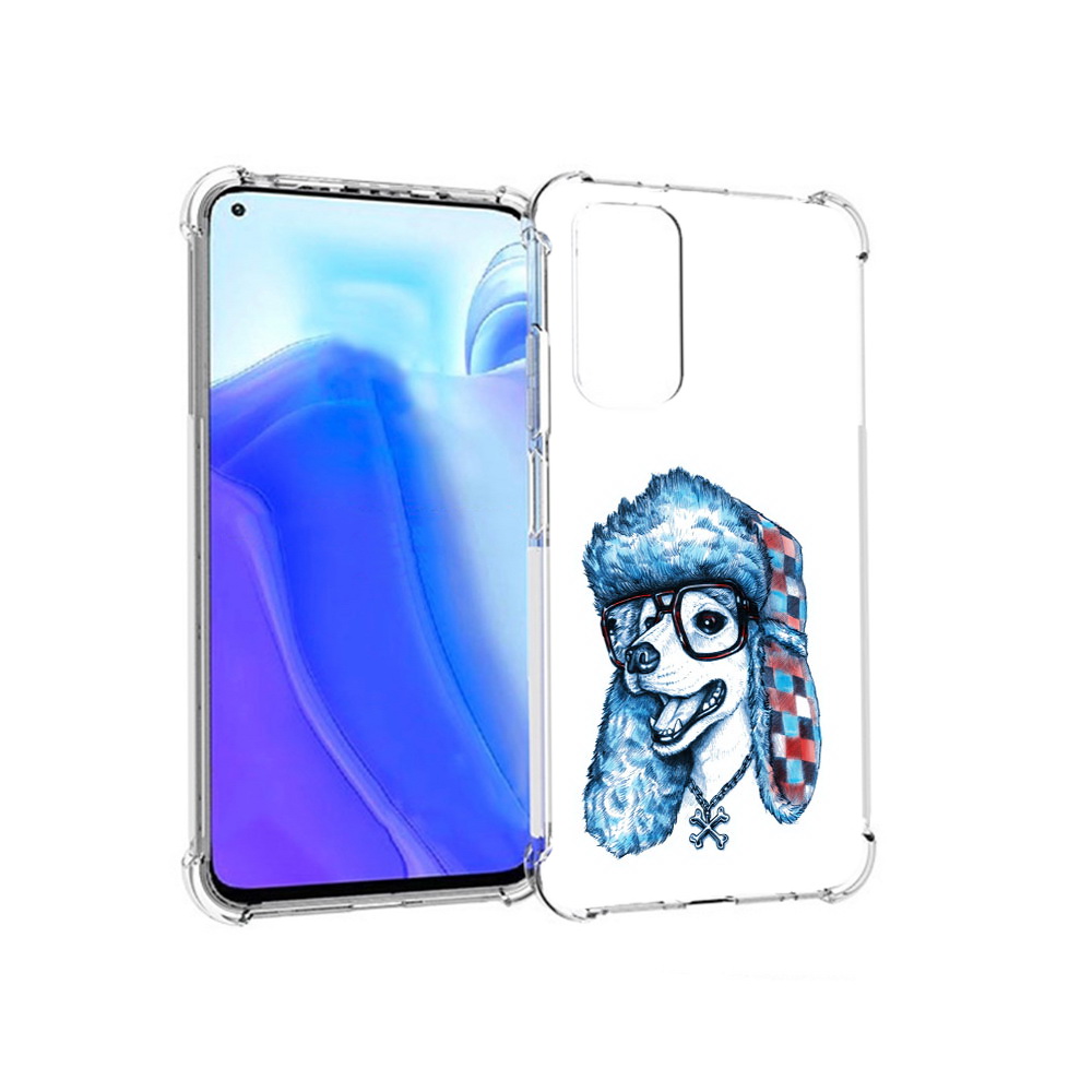 

Чехол MyPads Tocco для Xiaomi Redmi Note 11S зимний пес (PT162215.279.362), Tocco