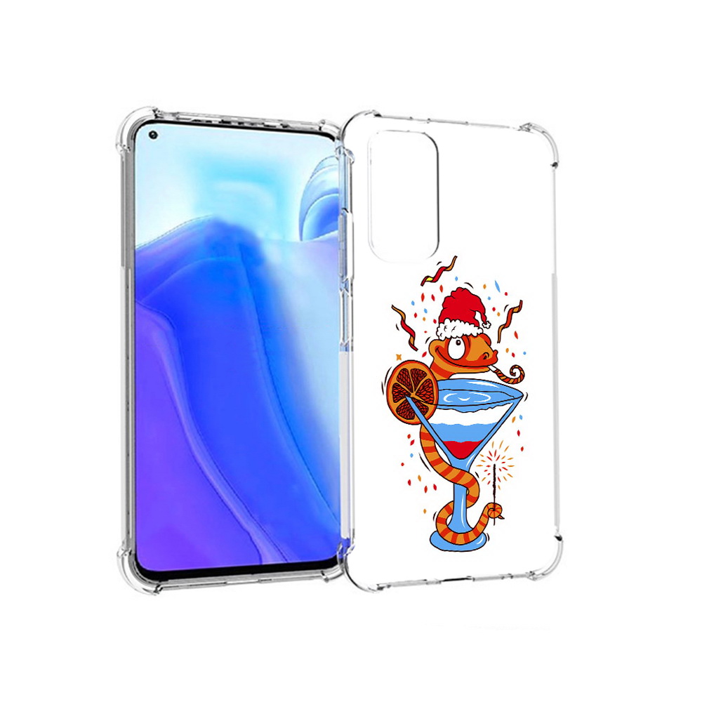 

Чехол MyPads Tocco для Xiaomi Redmi Note 11S змейка (PT162215.279.364), Tocco