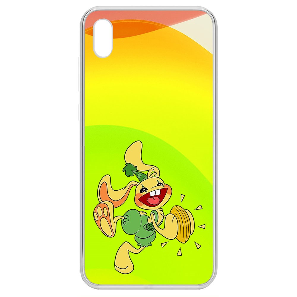 

Чехол-накладка Krutoff Clear Case Хаги Ваги - Крольчонок Бонзо для Huawei Y5 (2019), Прозрачный