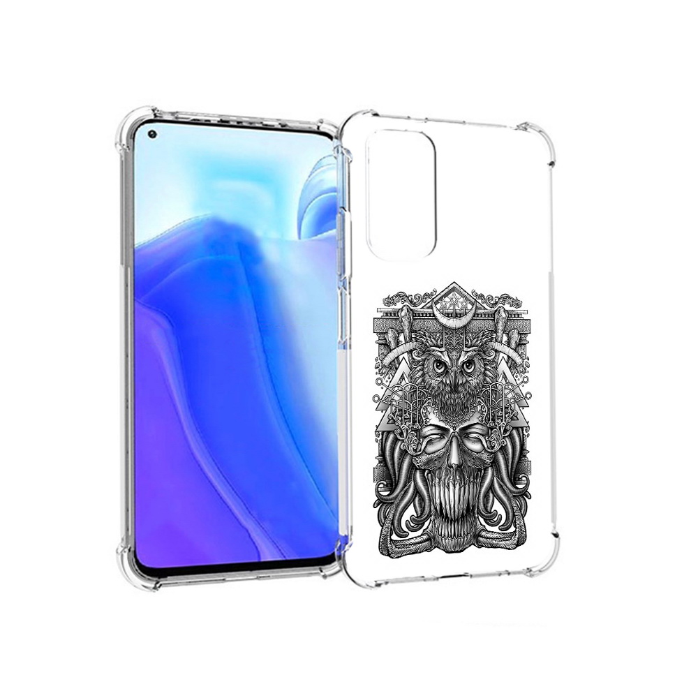 

Чехол MyPads Tocco для Xiaomi Redmi Note 11S зубастая сова (PT162215.279.369), Tocco