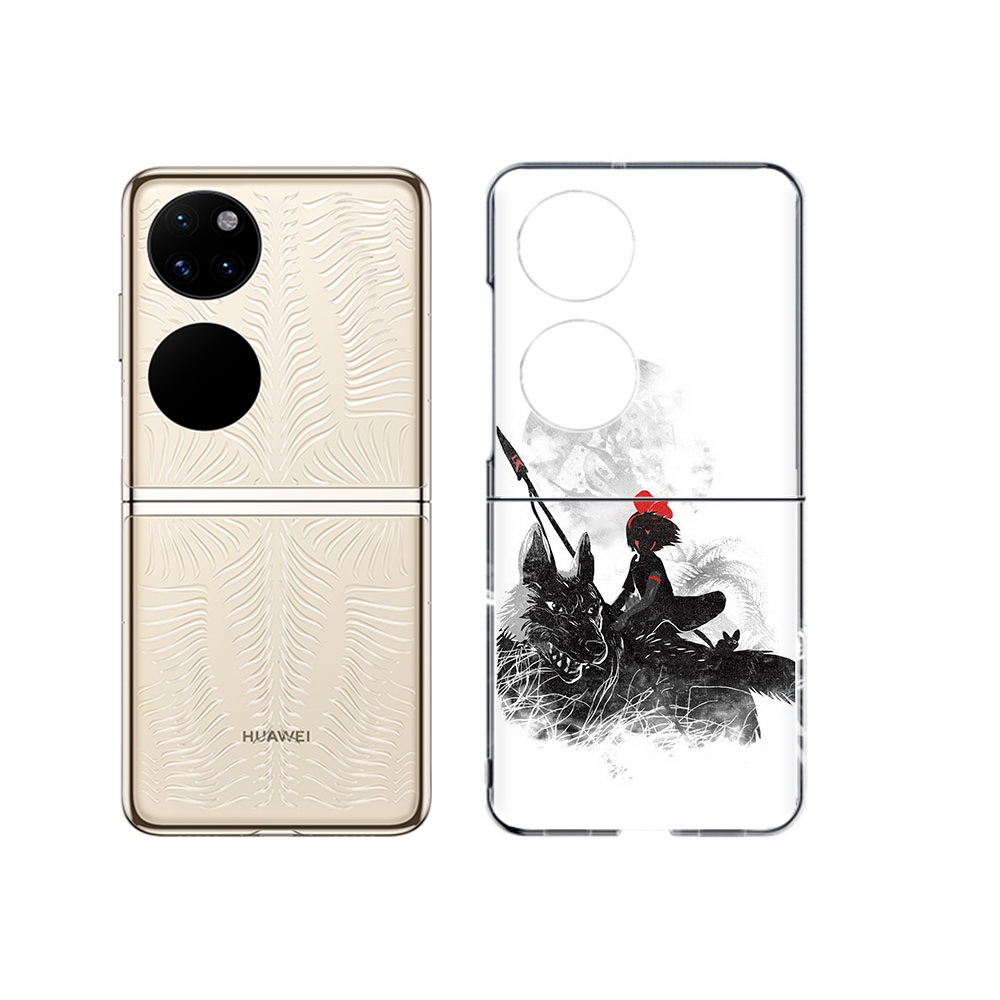 

Чехол MyPads Tocco для Huawei P50 мононоке (PT225999.71.481), Прозрачный, Tocco