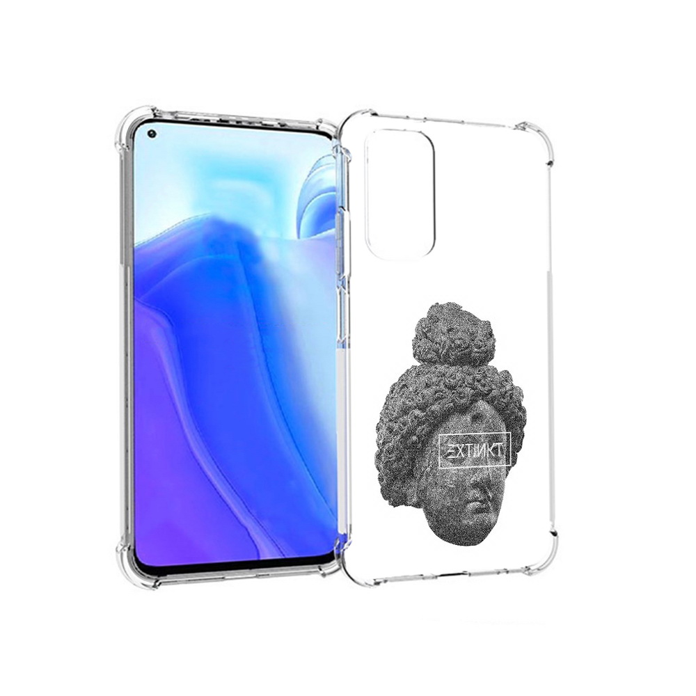 

Чехол MyPads Tocco для Xiaomi Redmi Note 11S каменное лицо девушки (PT162215.279.383), Tocco