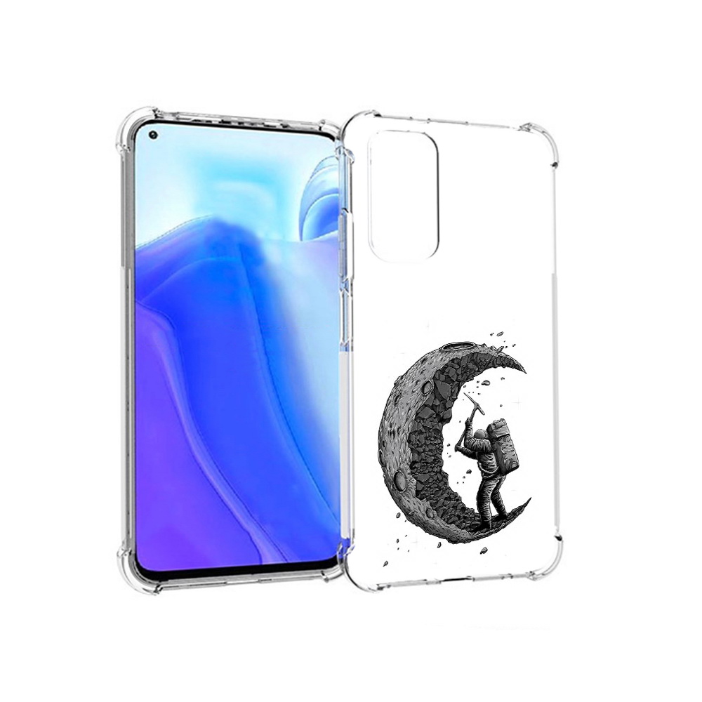 

Чехол MyPads Tocco для Xiaomi Redmi Note 11S камненная луна (PT162215.279.384), Tocco