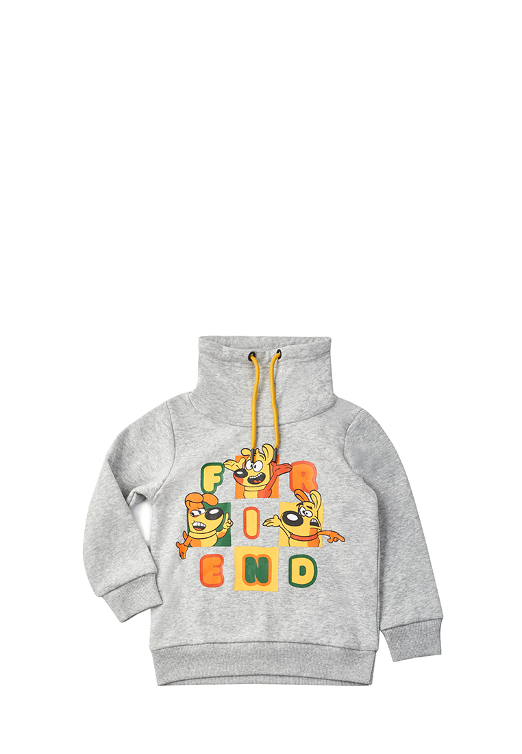 

Свитшот детский Max&Jessi AW23C21603519, серый, 110, AW23C21603519