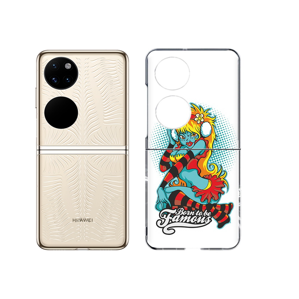 

Чехол MyPads Tocco для Huawei P50 нарисованная девушка в наушниках (PT225999.71.498), Прозрачный, Tocco