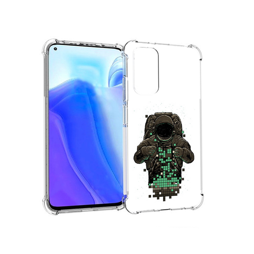 

Чехол MyPads Tocco для Xiaomi Redmi Note 11S космонавт с пикселями (PT162215.279.394), Tocco