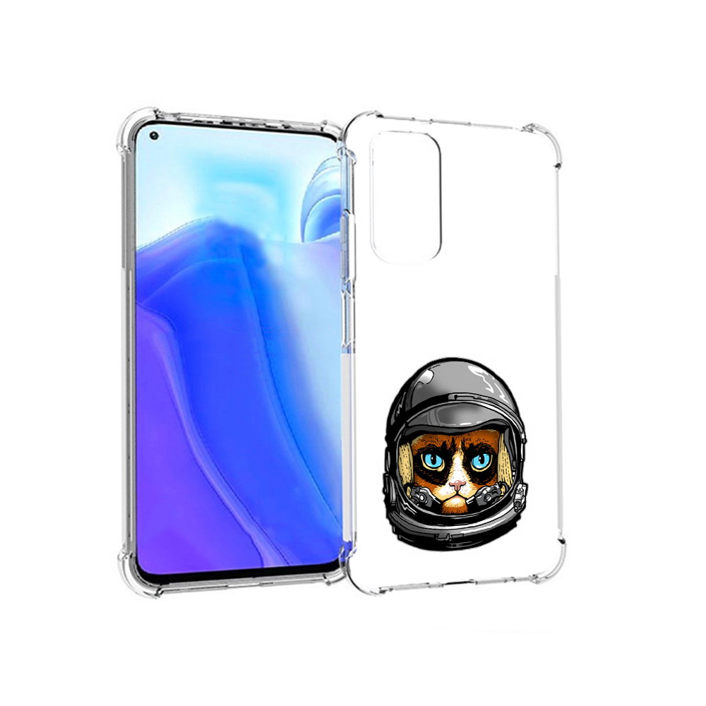 

Чехол MyPads Tocco для Xiaomi Redmi Note 11S кот космонавт (PT162215.279.400), Tocco