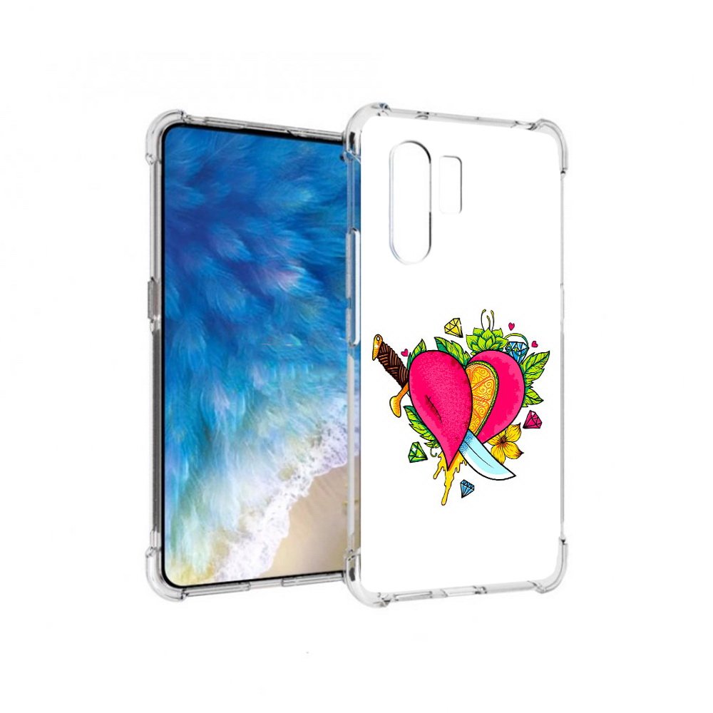 

Чехол MyPads Tocco для Vivo X30 Фруктовое сердце (PT142331.408.188), Прозрачный, Tocco