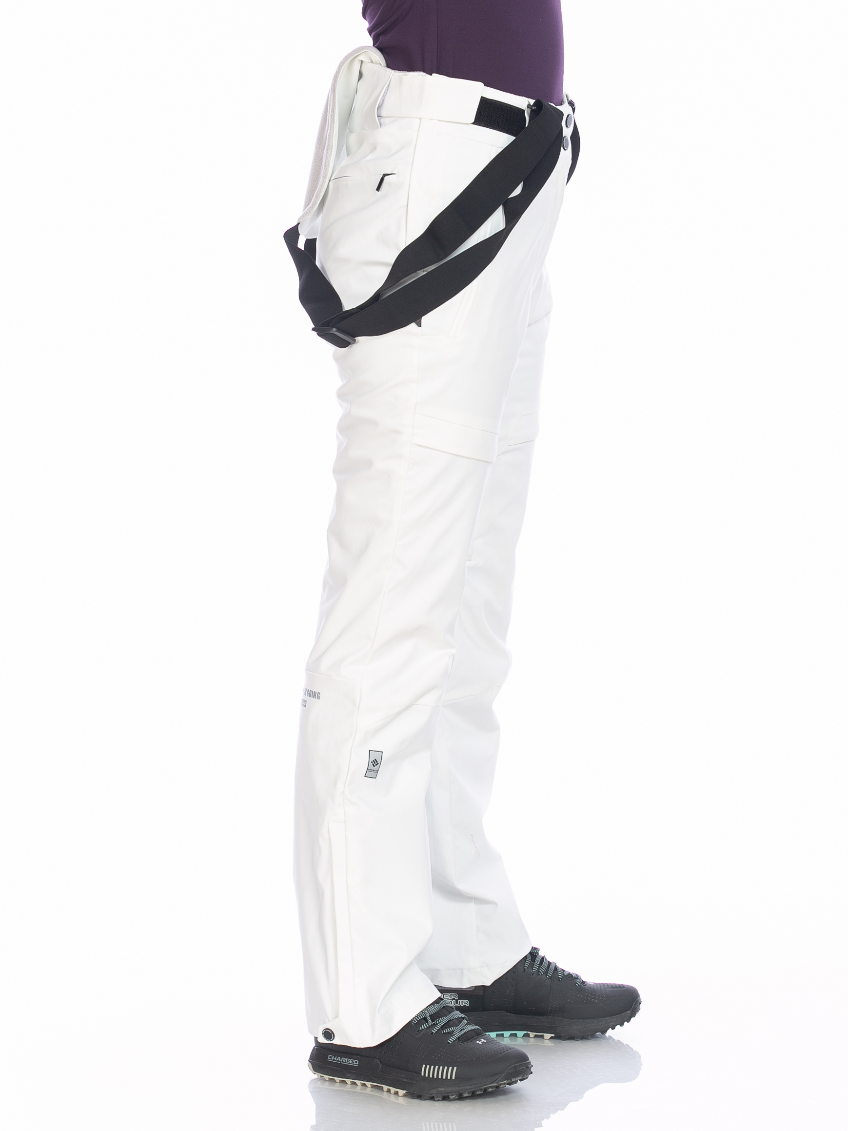 фото Горнолыжные брюки женские forcelab, цвет белый, 48 р