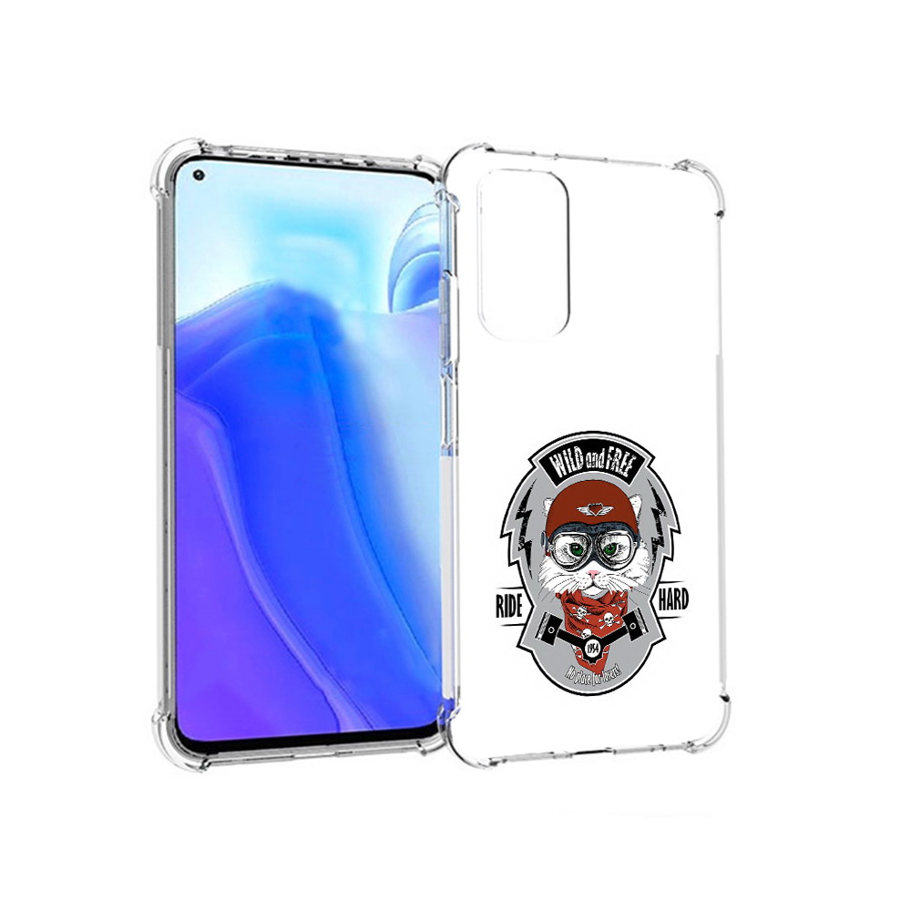 

Чехол MyPads Tocco для Xiaomi Redmi Note 11S кошка в шлеме (PT162215.279.404), Tocco