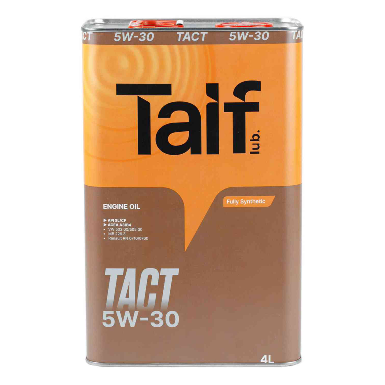 фото Масло моторное синтетическое taif tact 5w-30 4 л