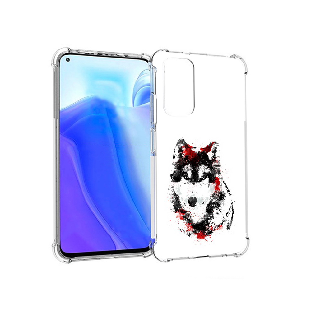 

Чехол MyPads Tocco для Xiaomi Redmi Note 11S кровавый волк (PT162215.279.416), Tocco