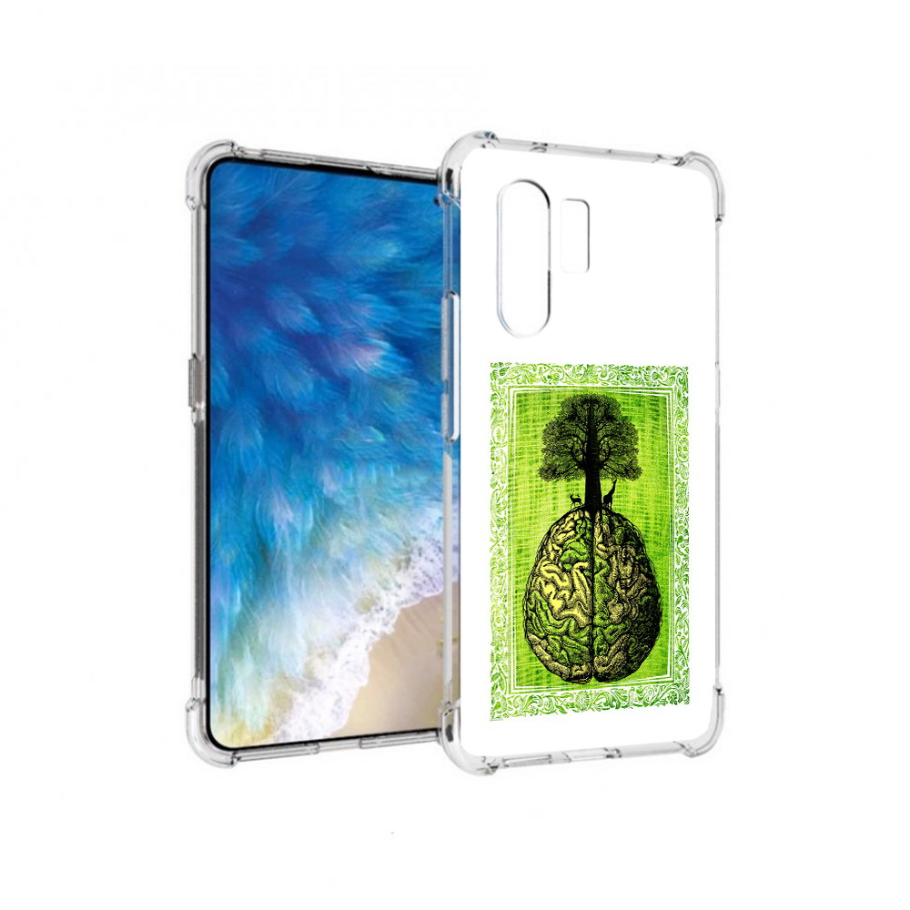 

Чехол MyPads Tocco для Vivo X30 абстракция здоровый мозг (PT142331.408.211), Прозрачный, Tocco