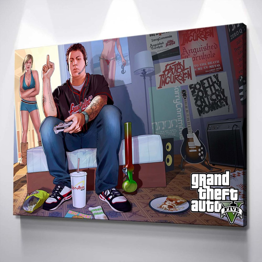

Картина Red Panda GTA - Джимми40х60