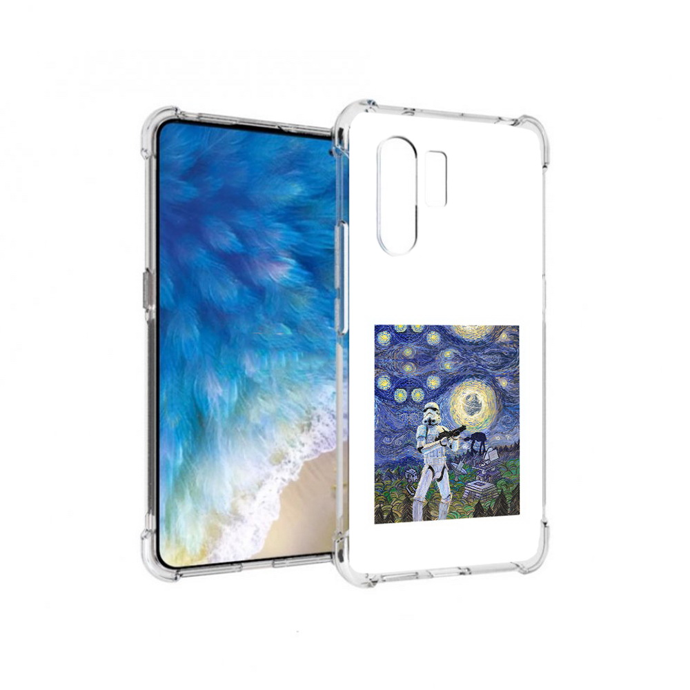 

Чехол MyPads Tocco для Vivo X30 star wars звездная ночь (PT142331.408.23), Прозрачный, Tocco