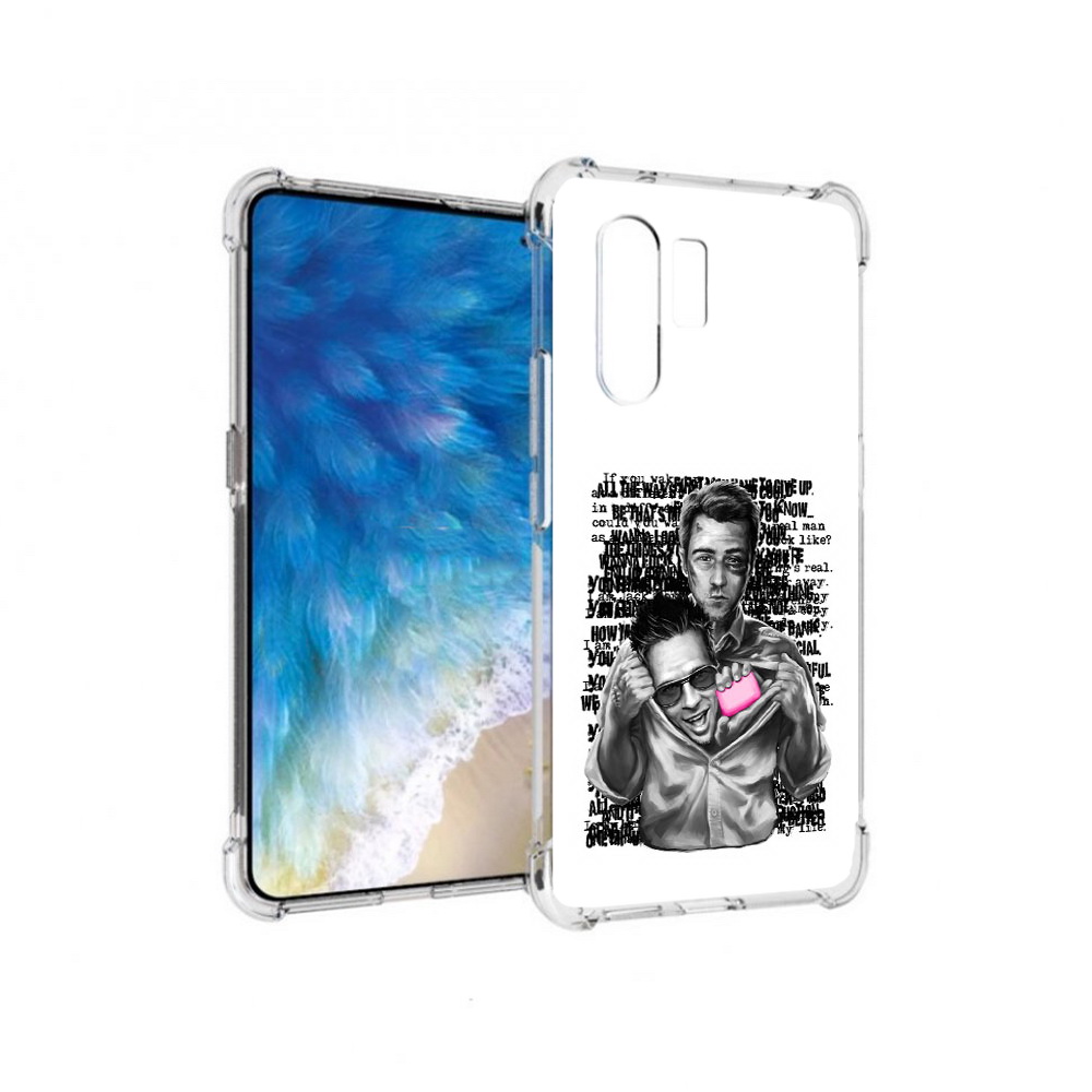 

Чехол MyPads Tocco для Vivo X30 бойцовский клуб (PT142331.408.242), Прозрачный, Tocco