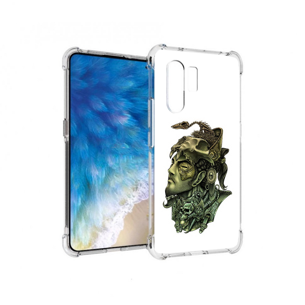 

Чехол MyPads Tocco для Vivo X30 бронзовый воин (PT142331.408.248), Прозрачный, Tocco