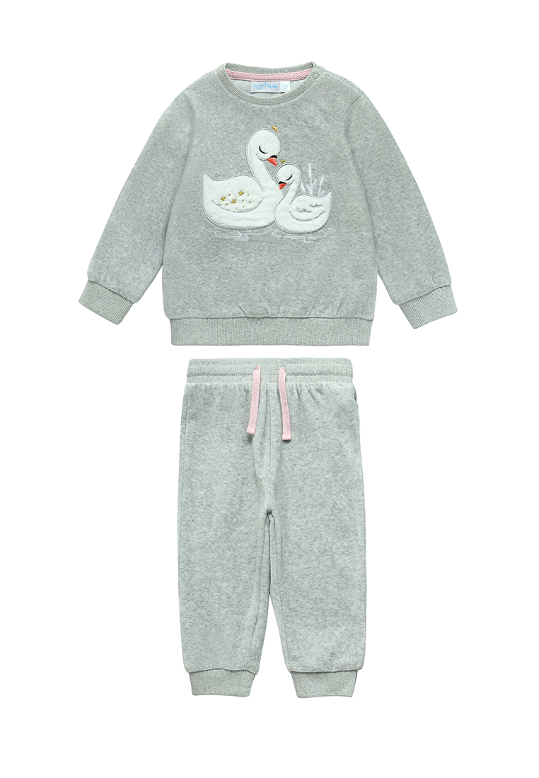 

Костюм детский Kari baby AW23B15903706, серый, 80, AW23B15903706