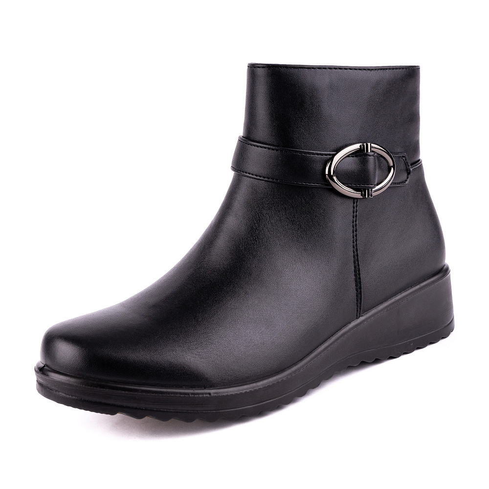

Полусапоги женские Marisetta 203-32WB-846ST черные 37 RU, Черный, 203-32WB-846ST