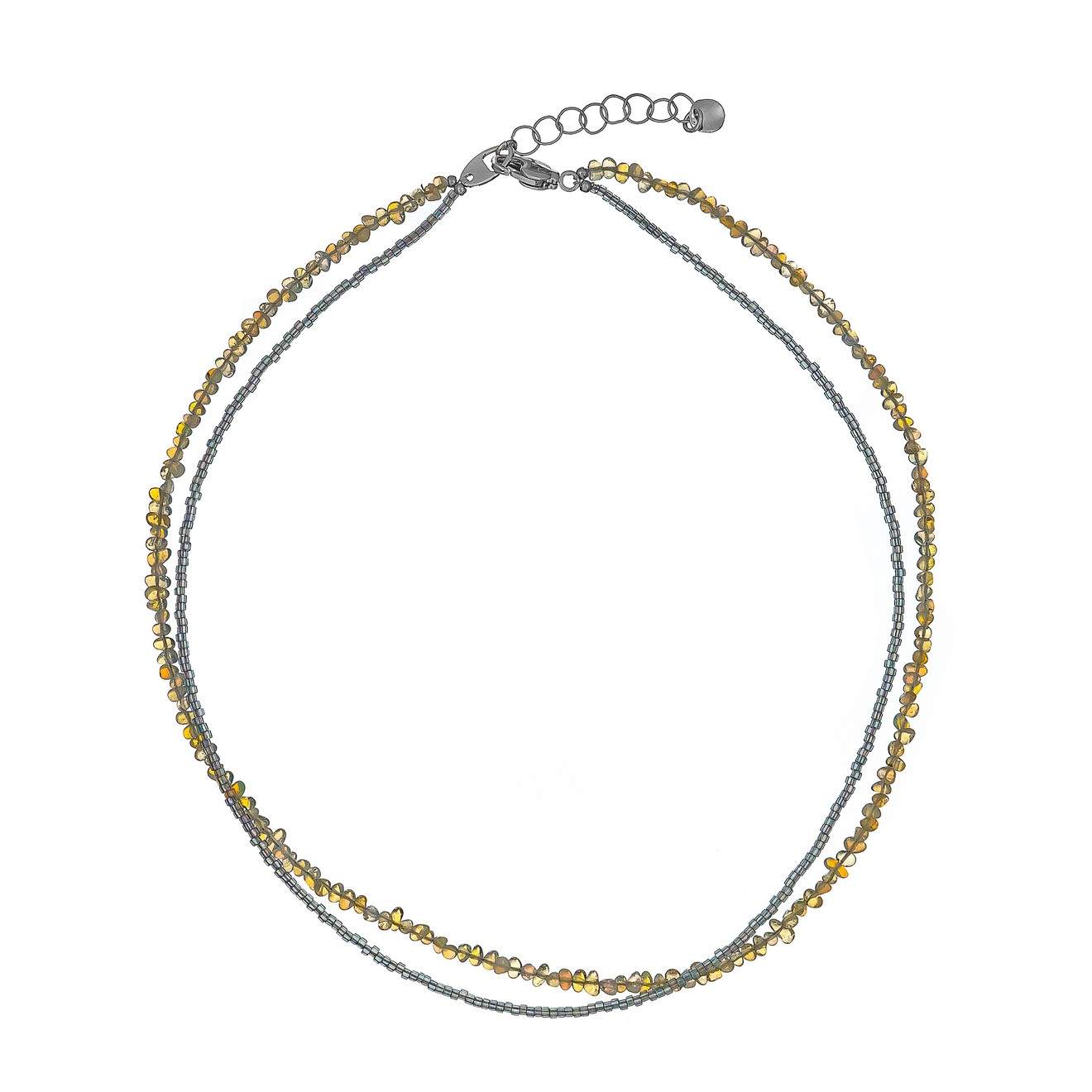 Ожерелье из бижутерного сплава 435 см Lanzerotti LZ-2410-440 бисеропал 8840₽