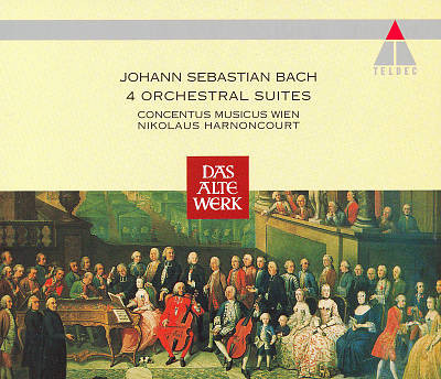 Bach: 4 Orchestral Suites / Harnoncourt, Concentus Musicus (2 CD)
