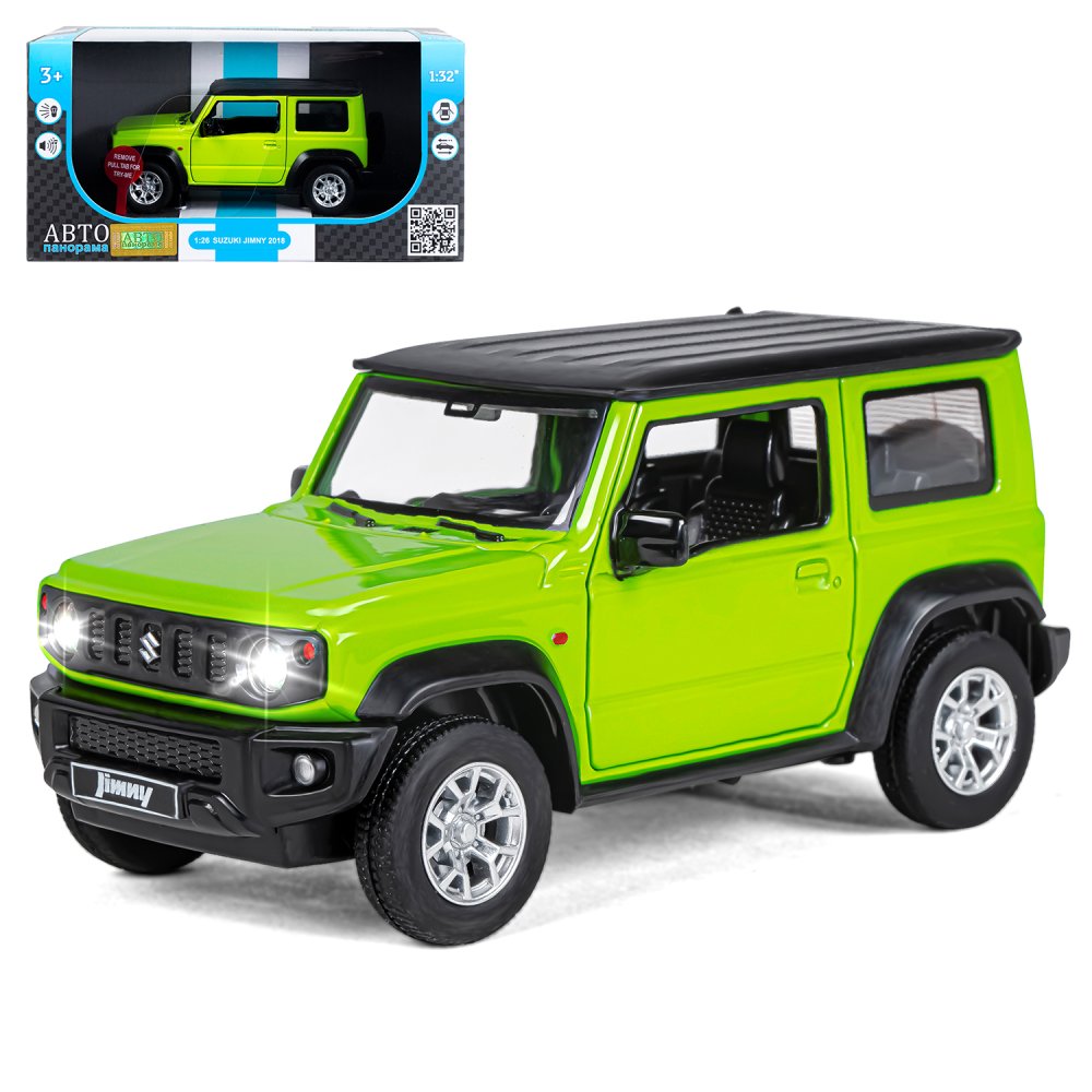 фото Машинка автопанорама suzuki jimny зеленый, jb1251493