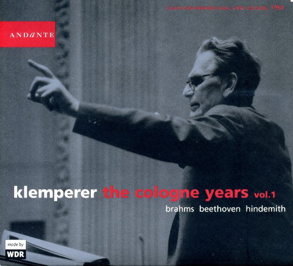 

KLEMPERER THE COLOGNE YEARS V1 - Klemperer (2 CD)