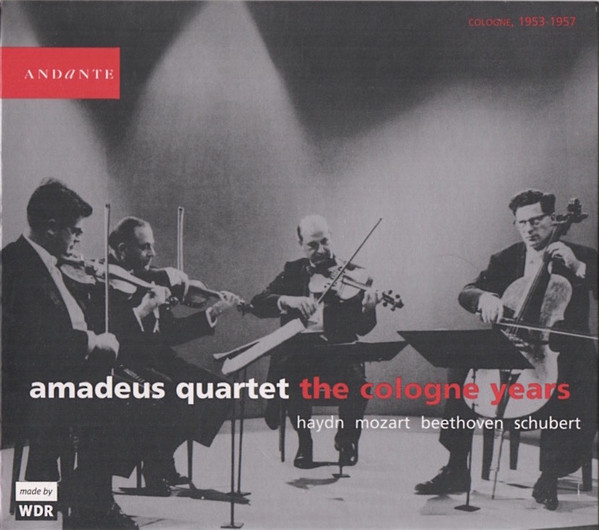 

AMADEUS QUARTET VOL.1 - Amadeus Quartet (2 CD)