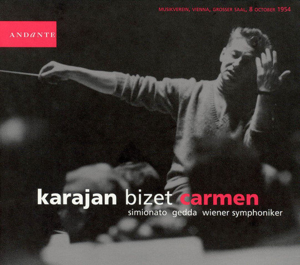 Bizet/Carmen - Karajan. Recorded 1954 (2 CD)