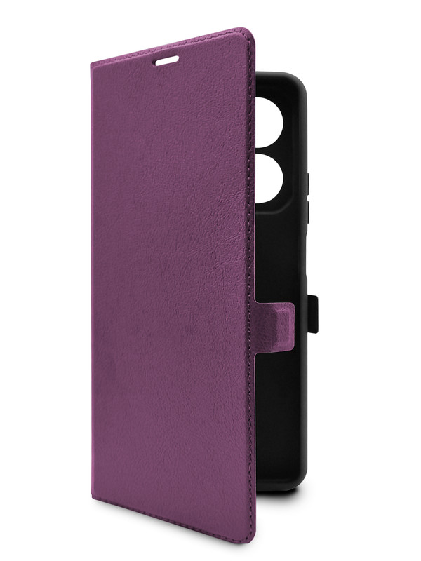 

Чехол-книжка Brozo на Tecno Pova 6 Neo фиолетовый, Tecno Pova 6 Neo