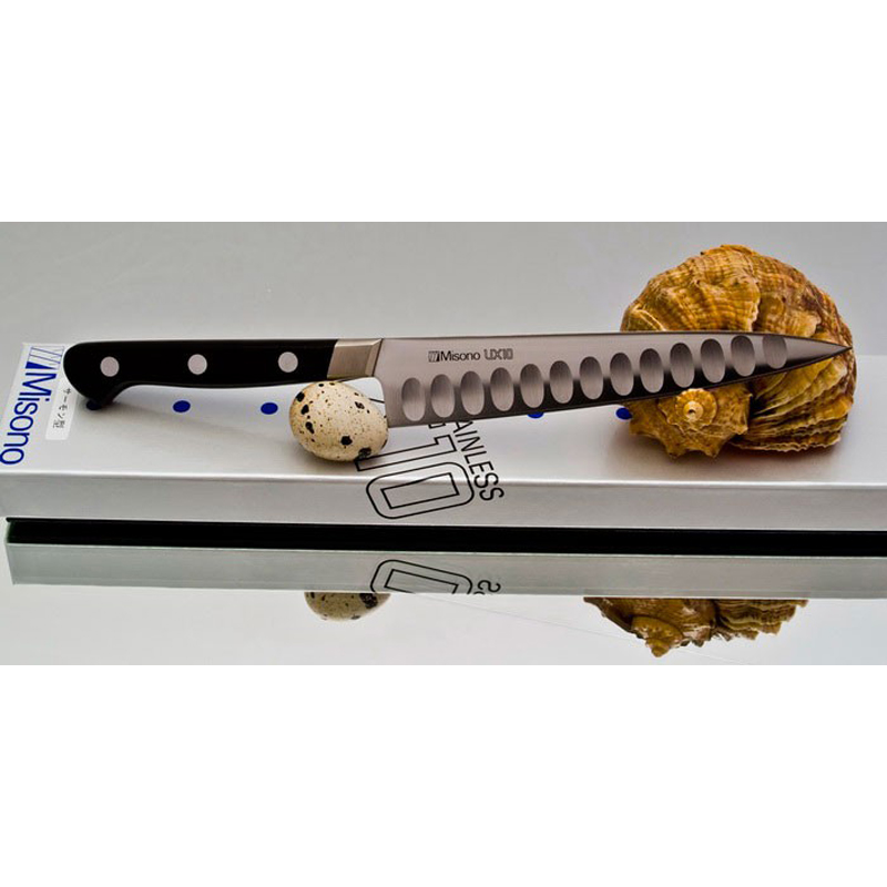 

Кухонный нож Misono UX10 Steel с проточкой Petty 150mm, UXP773
