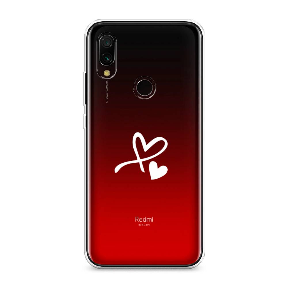 

Чехол Awog на Xiaomi Redmi 7 "Сердечко минимализм", Разноцветный, 35050-6