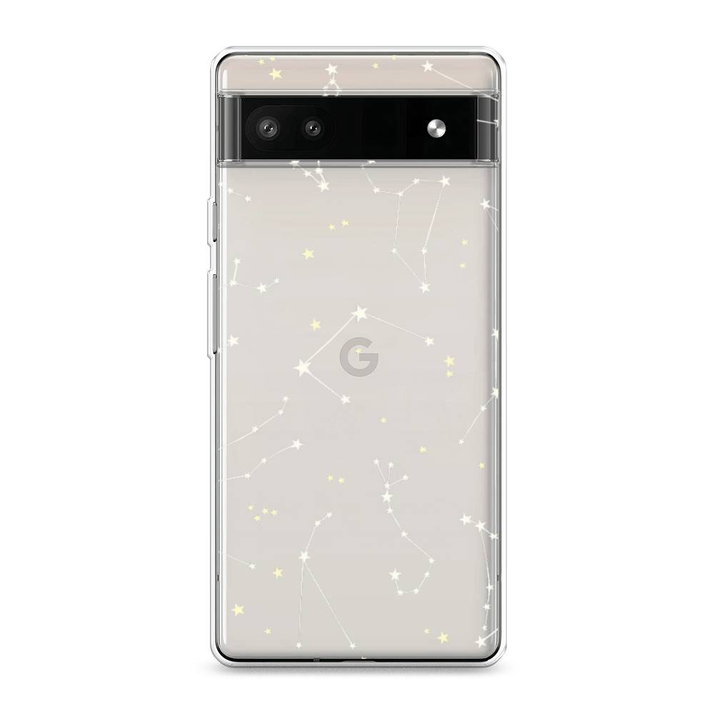 

Силиконовый чехол "Созвездия" на Google Pixel 6A, Разноцветный, 271150-7