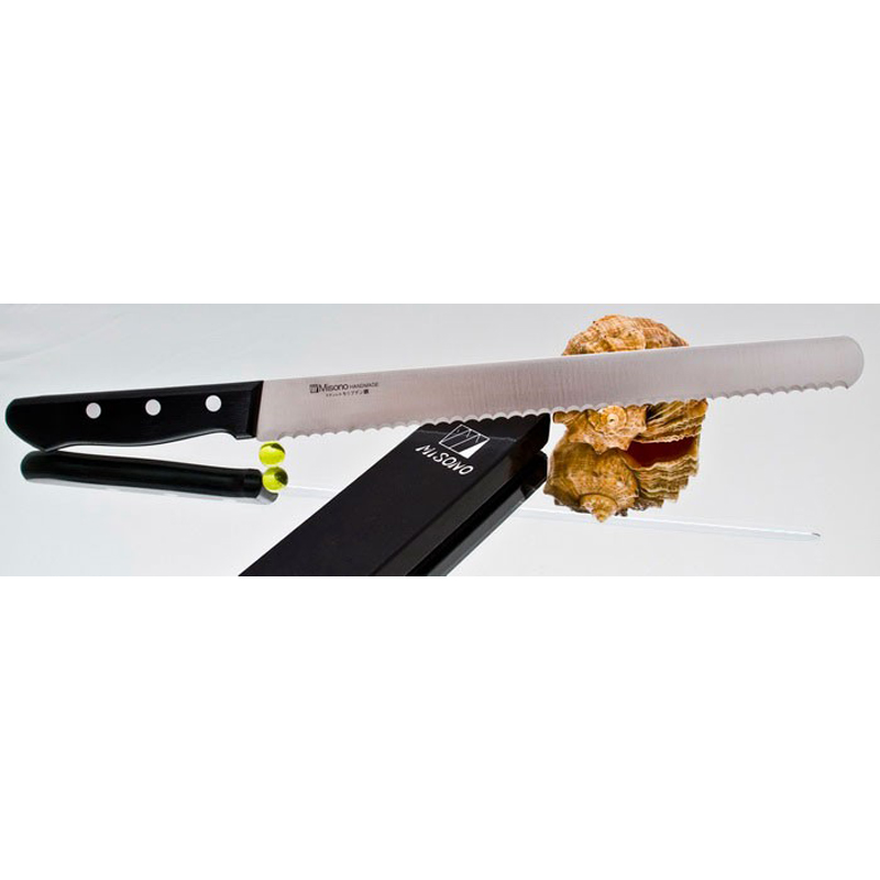 

Кухонный нож Misono Molibden Steel Slicer (Serrated) 360mm, MS697