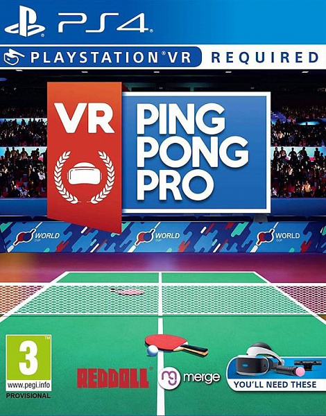 фото Игра ping pong pro vr ps4 psvr merge games